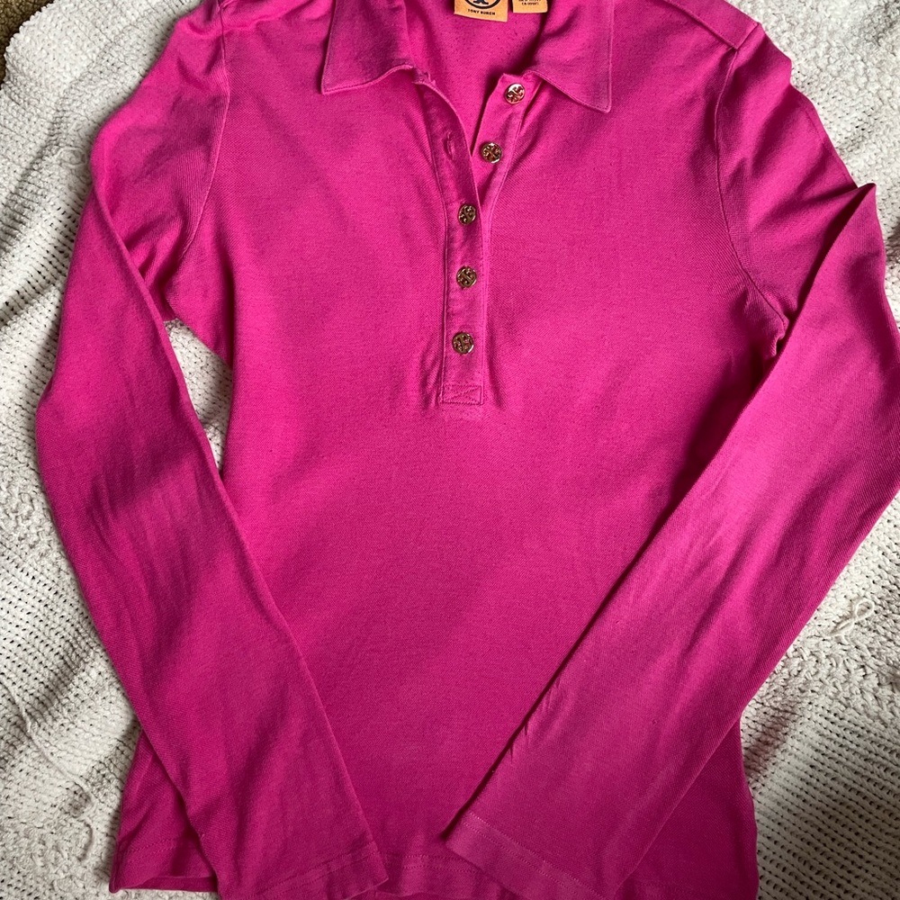 Tory Burch Woman’s Pink Shirt Size S
